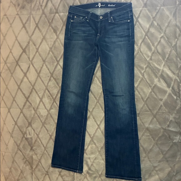 7 For All Mankind Denim - 7 For All Mankind Indigo Low Rise Bootcut Jeans Women’s 29/32